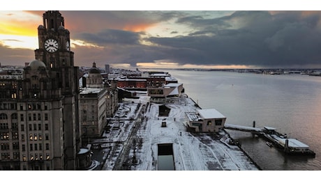 Maltempo in Gb, resta allerta neve nel centro-nord