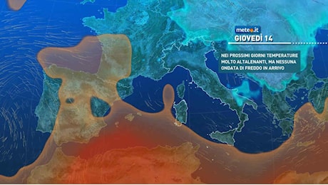 Meteo, fase più stabile tra il 14 e il 16 novembre poi tornano le piogge