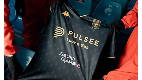 Il Genoa scende in campo con Squid Game: contro il Napoli maglia speciale griffata Netflix|Serie A