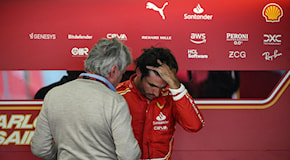 Sainz: Sull'asciutto lottiamo per le prime posizioni. Leclerc: L'ho persa subito...