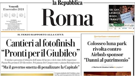 Il Corriere della Sera (Roma) apre con le parole di Pellegrini: Mai mancato di rispetto alla maglia