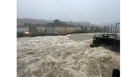 Giovedì 10 ottobre: alle 8 la piena del Fiume Serio