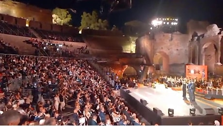 Festival di Taormina al via, parata di stelle del cinema da Sharon Stone a Nicolas Cage
