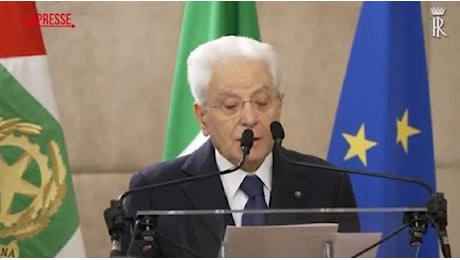 Mattarella e la frecciata a Musk: «Stati superati da potenze finanziarie»