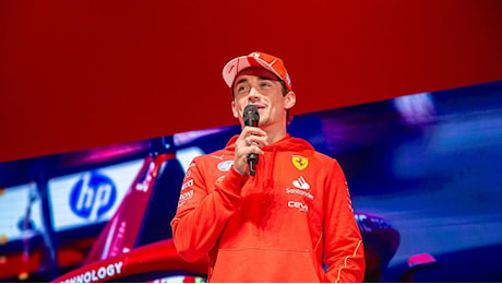 Charles Leclerc: «Nadal è stato una fonte di ispirazione, con Hamilton non ci sarà gelosia. Voglio solo vincere con la Ferrari»