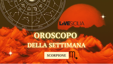 Oroscopo Scorpione: settimana dall’1 al 7 luglio 2024