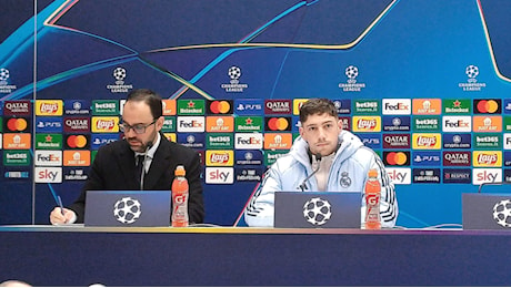 LA CONFERENZA STAMPA DEL REAL MADRID