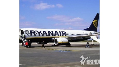 Altro incidente senza conseguenze su volo Ryanair: il Brindisi - Londra di questa mattina è rientrato dopo 40 minuti per un'anomalia strumentale