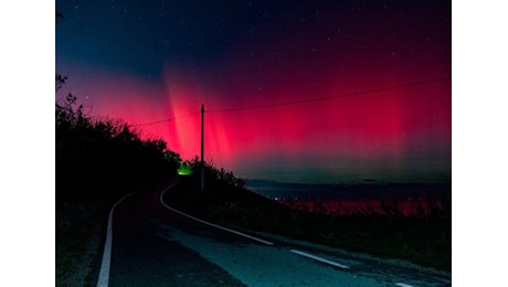 Il fascino dell’Aurora boreale visibile dalla Romagna