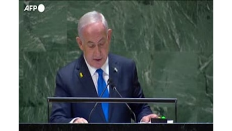 Netanyahu all'Onu: Combatteremo fino alla vittoria totale a Gaza