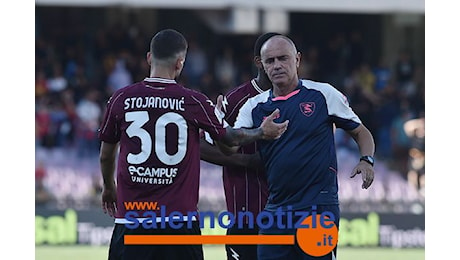 Salernitana in vantaggio il primo tempo a Palermo: granata vivaci e pungenti