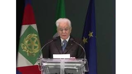 VIDEO: Mattarella: La guerra accantona problemi reali persone, è nemica dell'umanità