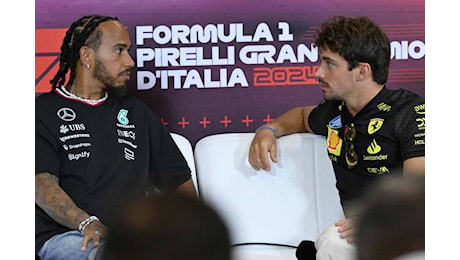 Leclerc contro Hamilton in Ferrari: primo colpo di scena