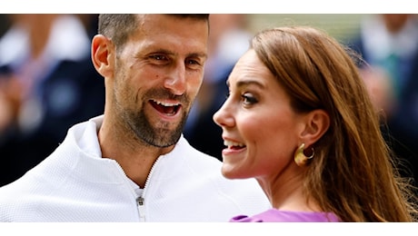 Djokovic, il retroscena su Kate Middleton a Wimbledon: cosa si sono detti