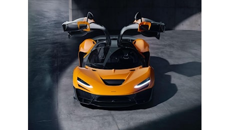 McLaren W1: è la più potente di sempre, ha 1.275 CV con il V8 ibrido