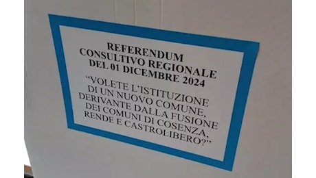 Città unica Cosenza-Rende-Castrolibero, il flop del referendum è uno schiaffo ai partiti e alla loro superbia