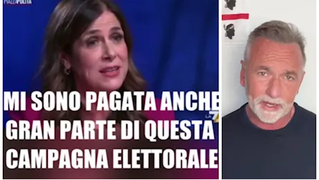 Il video di Alessandra Todde a Piazza Pulita: Mi sono pagata la campagna elettorale