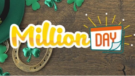 Million Day, l’estrazione delle 13:30 di lunedì 18 novembre