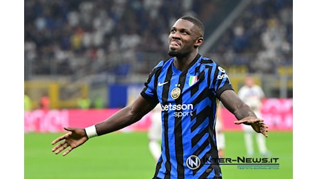 Thuram, borsa col ghiaccio dopo la tripletta in Inter-Torino: le ultime