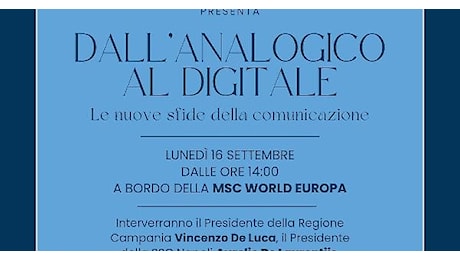 “Dall’analogico al digitale. Le nuove sfide della comunicazione”