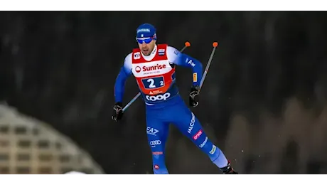 Skiathlon, storico podio in Val di Fiemme per Federico Pellegrino: davanti a lui solo il fenomeno Hosflot Klaebo