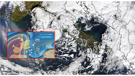 Meteo, a Natale neve a bassa quota: arriva il ciclone atlantico. Temporali, allerta vento e freddo fino a Santo Stefano. Ecco dove