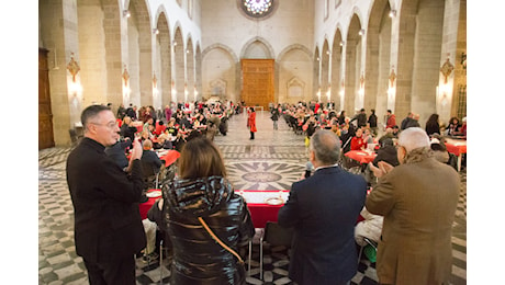 Sant’Egidio, alla Chiesa di San Francesco all’Immacolata il tradizionale pranzo di Natale