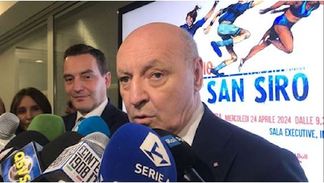 Marotta: I giocatori di oggi sono più emancipati rispetto a prima, anche io mi sono dovuto adeguare ai tempi