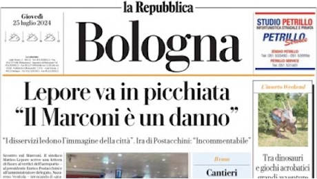 Repubblica (ed. Bologna) : Il primo Bologna di Italiano in ritiro, 2-0 al Bressanone