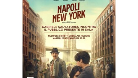 Gabriele Salvatores presenta 'Napoli - New York' al Multiplex Giometti a Riccione