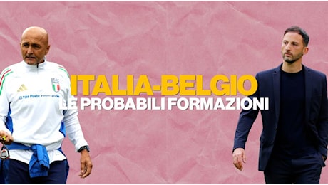 Italia-Belgio, le probabili scelte di Spalletti per la sfida di Nations League