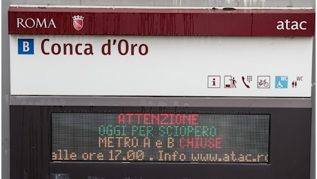 Sciopero dei mezzi a Roma 5 ottobre, metropolitane chiuse e disagi per bus e tram: orari e fasce di garanzia