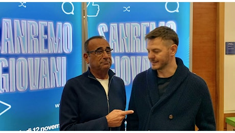 Carlo Conti: «Sanremo Giovani nuovo talent Rai e Cattelan co-conduttore del Festival nella serata finale»