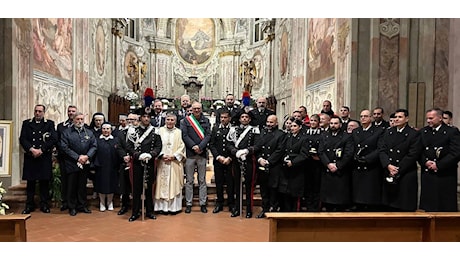 Saronno, San Francesco ha accolto i carabinieri per la Virgo Fidelis