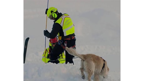 Slavina a Cortina sulla pista nera chiusa: colpa di due sciatori