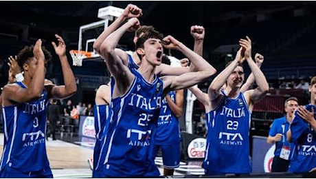 FIBA WC U17 M - Trionfo sulla Turchia: Italia in finale con gli USA