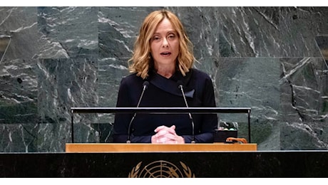 Storico intervento di Meloni all’Onu, il monito: “Serve un cambiamento, Italia pronta a fare la sua parte”