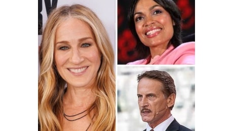 Sarah Jessica Parker, Rosario Dawson, Cesare Bocci nella parata di stelle per l'inaugurazione del 42° TFF al Regio