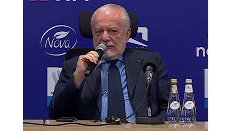 Scudetto al Napoli, De Laurentiis non si scompone: “Il calcio è…”