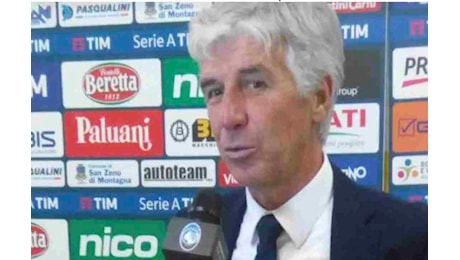 Atalanta-Arsenal, Gasperini post gara: “Difficili da superare, impariamo qualcosa”