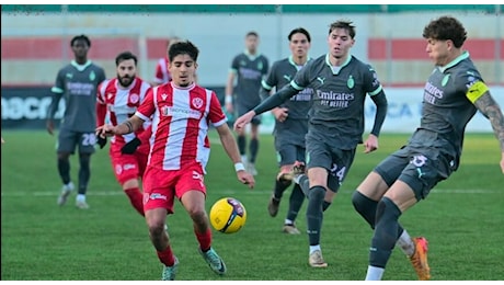 La Vis Pesaro reste nelle zone alte: un gol di Cannavò nel finale piega il Milan Futuro