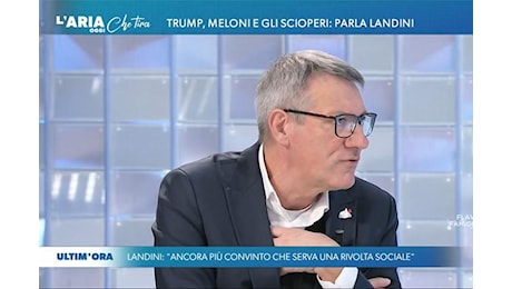 Landini, in discussione la libertà di esistere delle persone. Scioperi, mobilitazione, referendum la nostra rivolta sociale