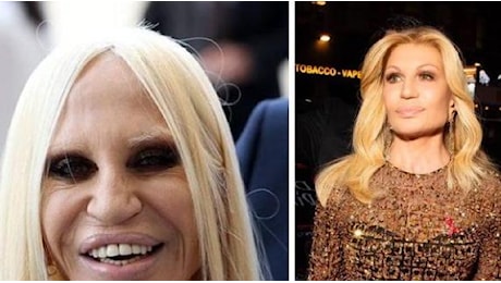 L'incredibile trasformazione di Donatella Versace