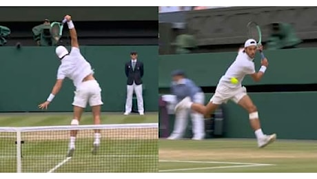 Musetti, due punti spettacolari contro Djokovic a Wimbledon. VIDEO