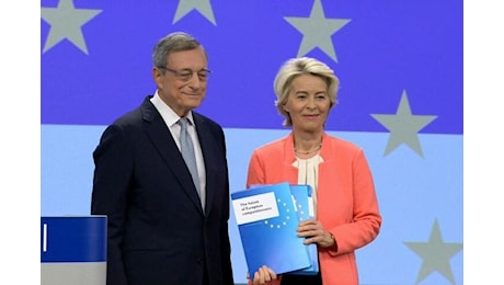 Ue, von der Leyen: il rapporto Draghi focus del summit a Budapest. Colmare il divario nell'innovazione rispetto ai concorrenti globali