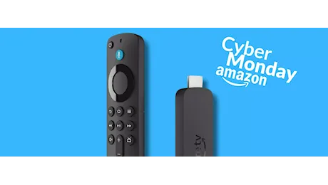 Fire TV Stick 4K: come avere qualunque servizio Streaming sulla tv (-44%)