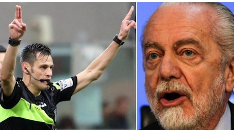 Inter-Napoli, l'arbitro Maurizio Mariani «punito» per l'errore sul rigore: dirigerà match di Serie B. Adl: «Serve un nuovo regolamento Var»