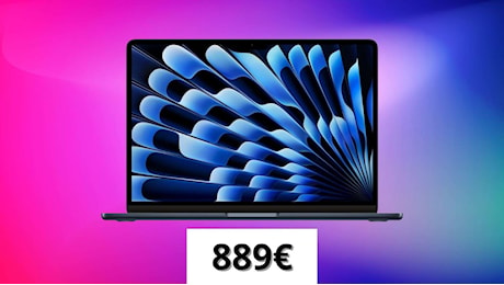 L'Apple MacBook Air 2024 è in super sconto a meno di 890€, bisogna correre