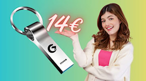Chiavetta USB da 256 GB elegante e robusta a soli 14€ su Amazon