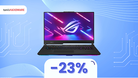 Notebook incredibile al MINIMO storico; ASUS ROG Strix SCAR 17 in sconto del 23%